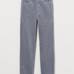 H&M straight leg corduroy jeans